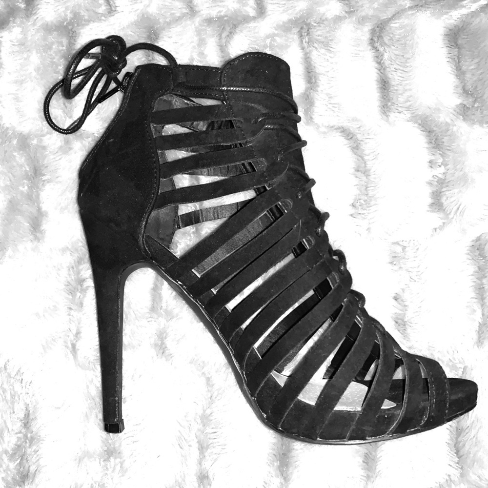 JustFab strappy heels